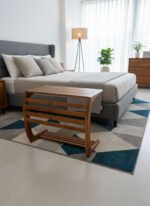 Kerala Teak Wood Laptop Table / Bed Bench - Image 2