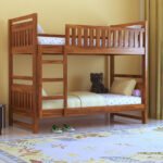 Kerala Nilambur Teak Wood Bunk Cot (Double Decker)