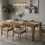 The Slat-Top Artisan Dining Table
