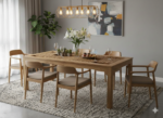 The Slat-Top Artisan Dining Table - Image 2