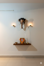 Handcrafted Elephant Head Wall Mount – Modern Traditional Decor - Image 4