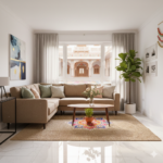 Premium L-Shaped Sectional Sofa in Earthy Tan – Modern Comfort - Image 4