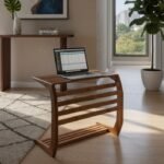 Kerala Teak Wood Laptop Table / Bed Bench (Copy) (Copy)