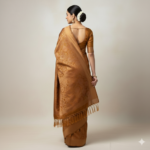 Timeless Elegance – Copper-Gold Banarasi Silk Saree - Image 3