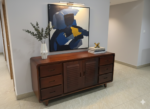 Mid-Century Modern Solid Wood Sideboard & Credenza