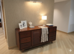 Mid-Century Modern Solid Wood Sideboard & Credenza - Image 2