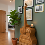 The Maestro’s Handcrafted Cello-Inspired Artisan Dresser