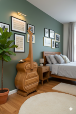 The Maestro’s Handcrafted Cello-Inspired Artisan Dresser - Image 2