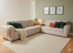 Urban Comfort L-Shaped Sectional with Integrated Corner Console - Image 2