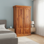 Solid Wood Classic Wardrobe (Alamari)