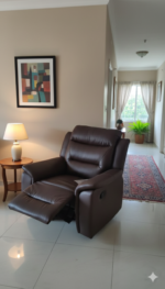 ​Luxury Faux Leather Manual Recliner Chair