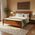 The Artisan Heritage Solid Teak Queen Bed