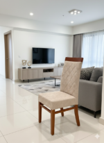 Elegant Diamond-Stitched Dining & Accent Chair - Image 2