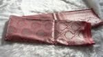 Regal Rose-Pink Banarasi Silk Saree with Antique Gold Zari - Image 5