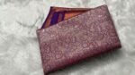 Ethereal Mauve & Gold Banarasi Silk Saree - Image 5