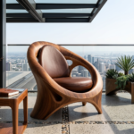 Nilambur Teak Aura Lounge Chair
