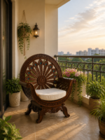 Peacock  Throne chair - Image 3