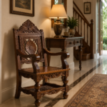 Traditional Sun-Medallion Chair