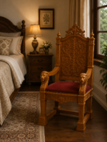 Simha Throne Chair